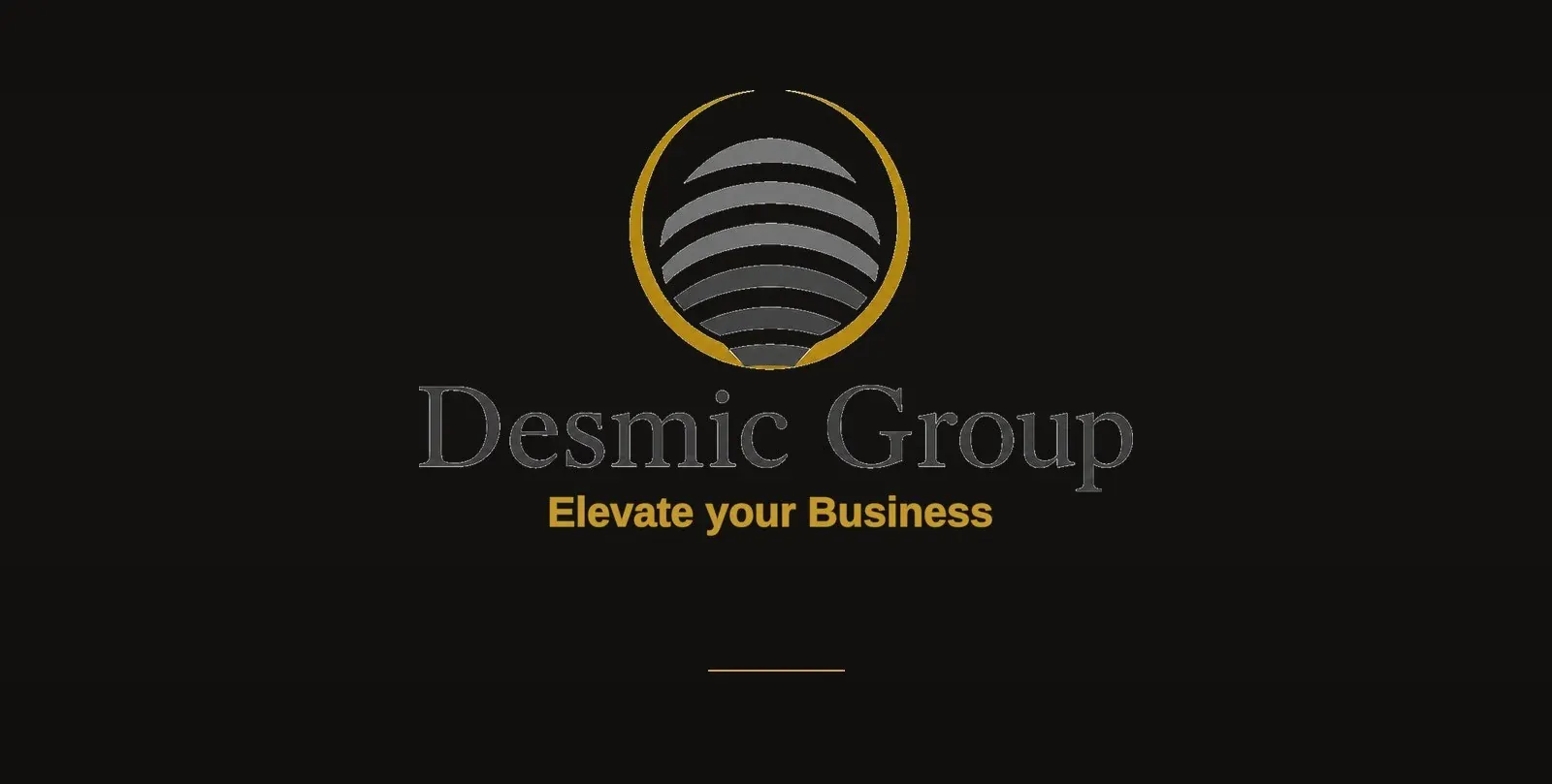 Desmic Group launch page preview