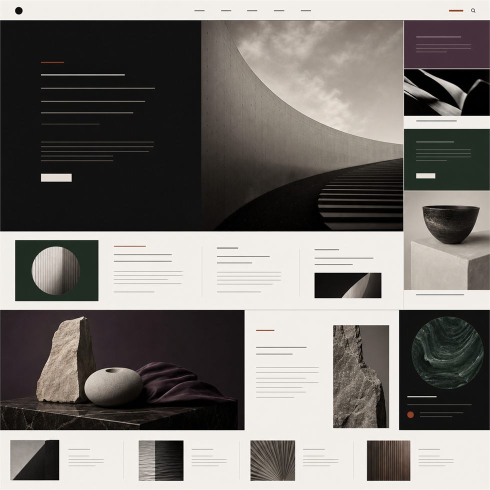 Multipage reset website direction preview